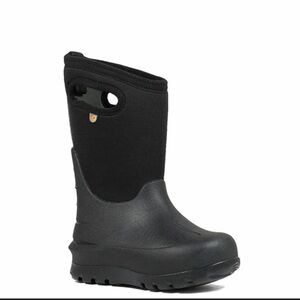 Bogs Kids Black Boots youths 2